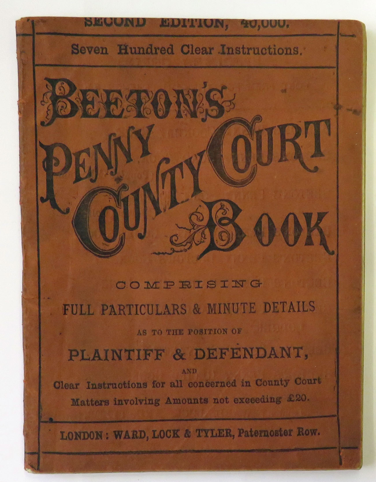 Beeton's Penny County Court Book
