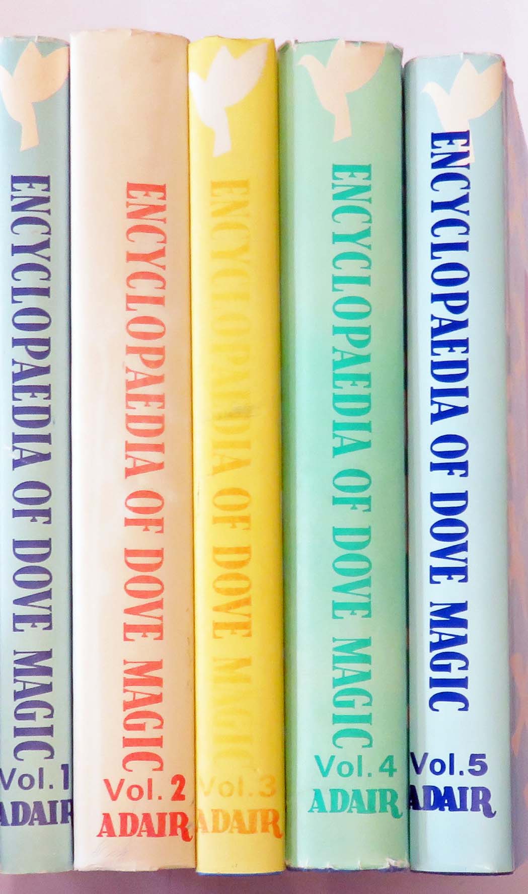 Adair's Encyclopaedia of Dove Magic in five Volumes SIGNED