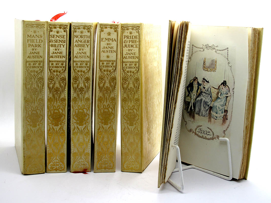 The Works of Jane Austen - Complete Set in Six Volumes