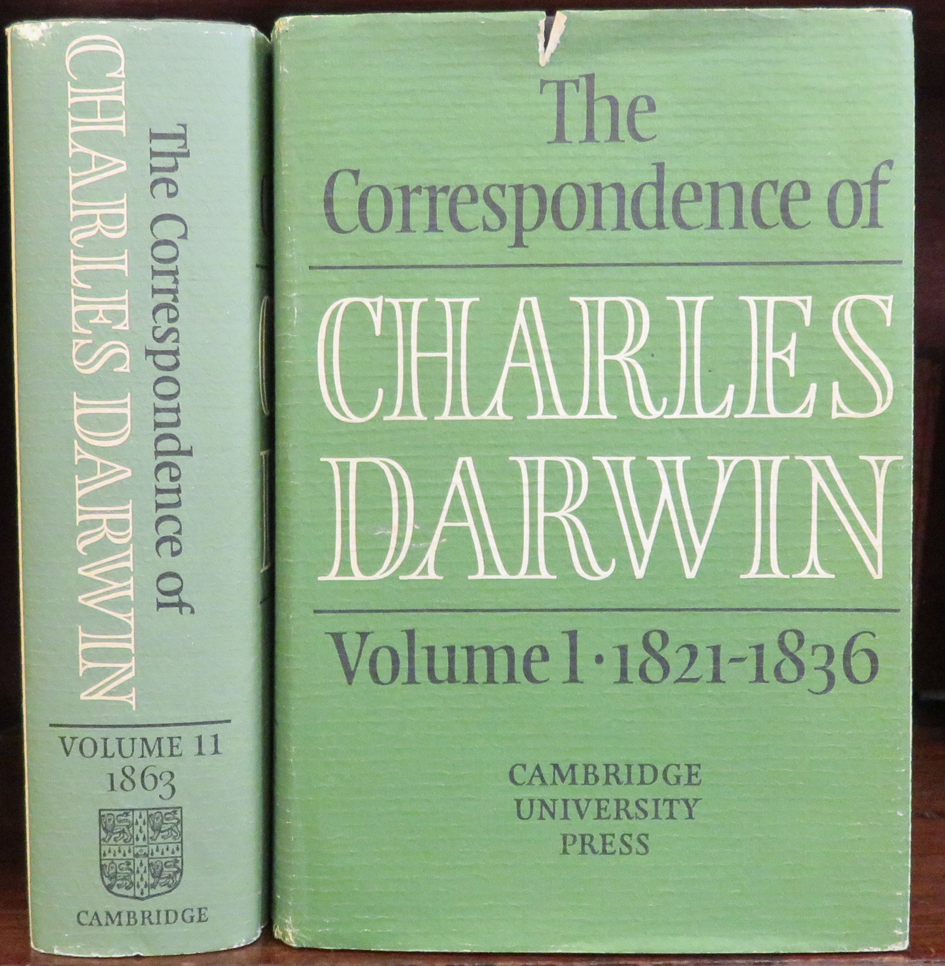 The Correspondence of Charles Darwin in two volumes 