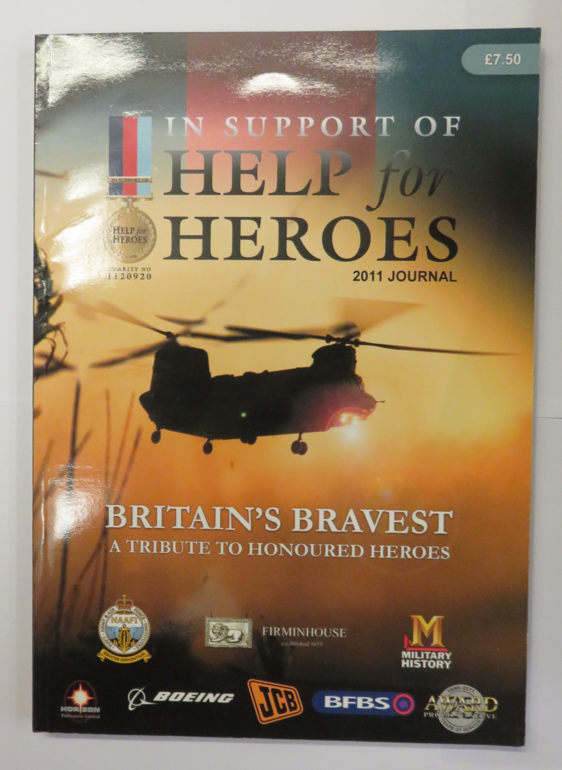 In Support of Help for Heroes 2011 Journal