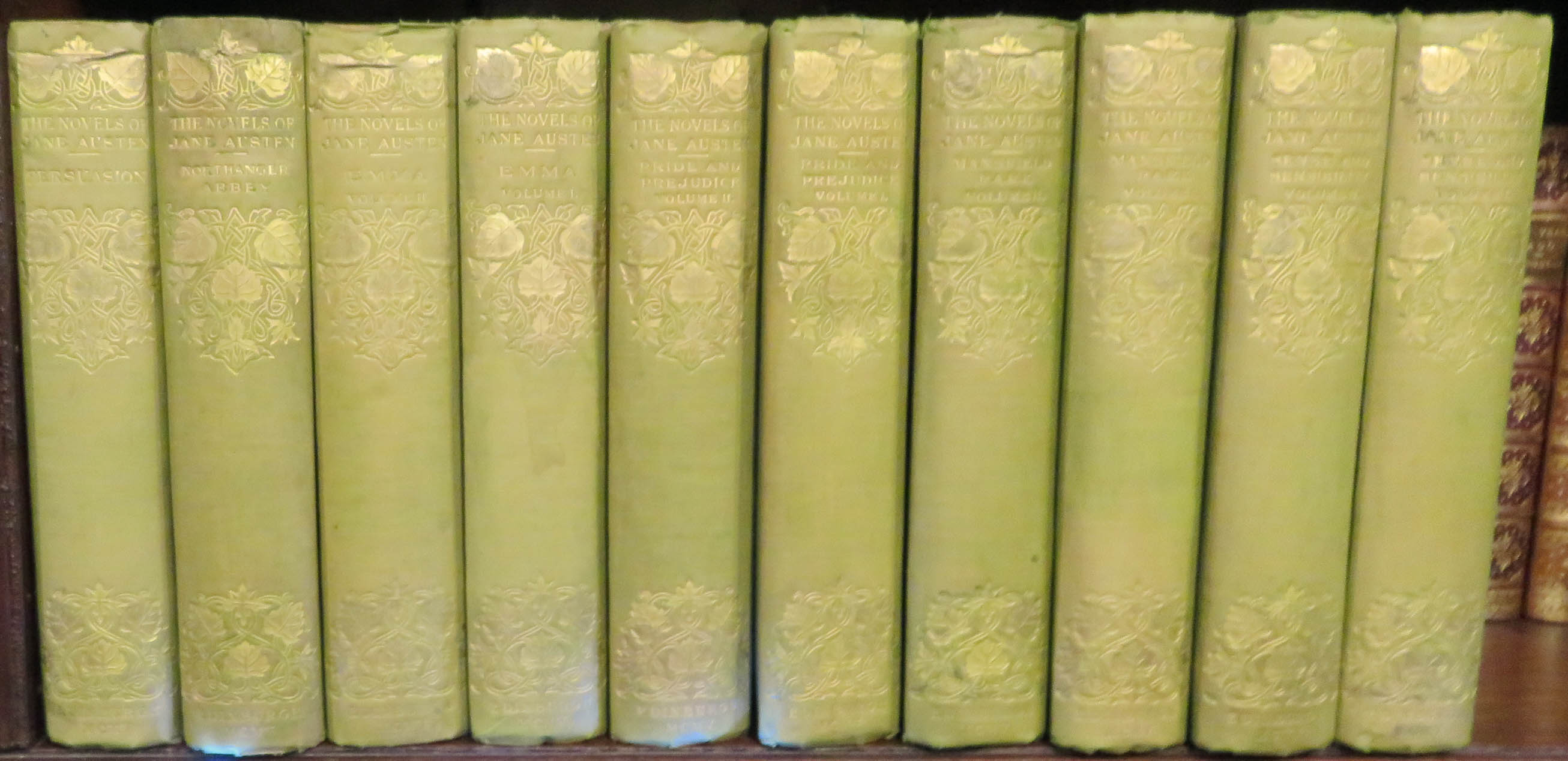 The Novels Of Jane Austen Winchester Edition 10 Volume Set 