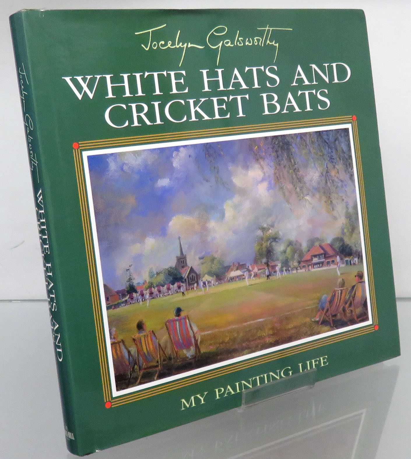 White Hats And Cricket Bats. My Painting Life 
