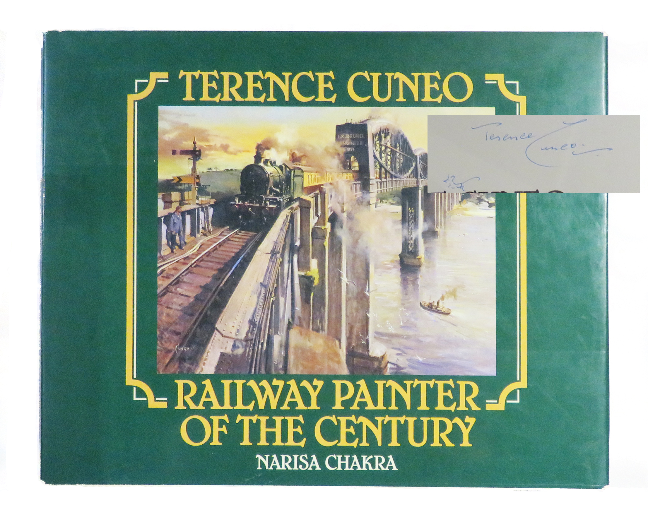 Terence Cuneo. Railway Painter of the Century. Signed by Cuneo.