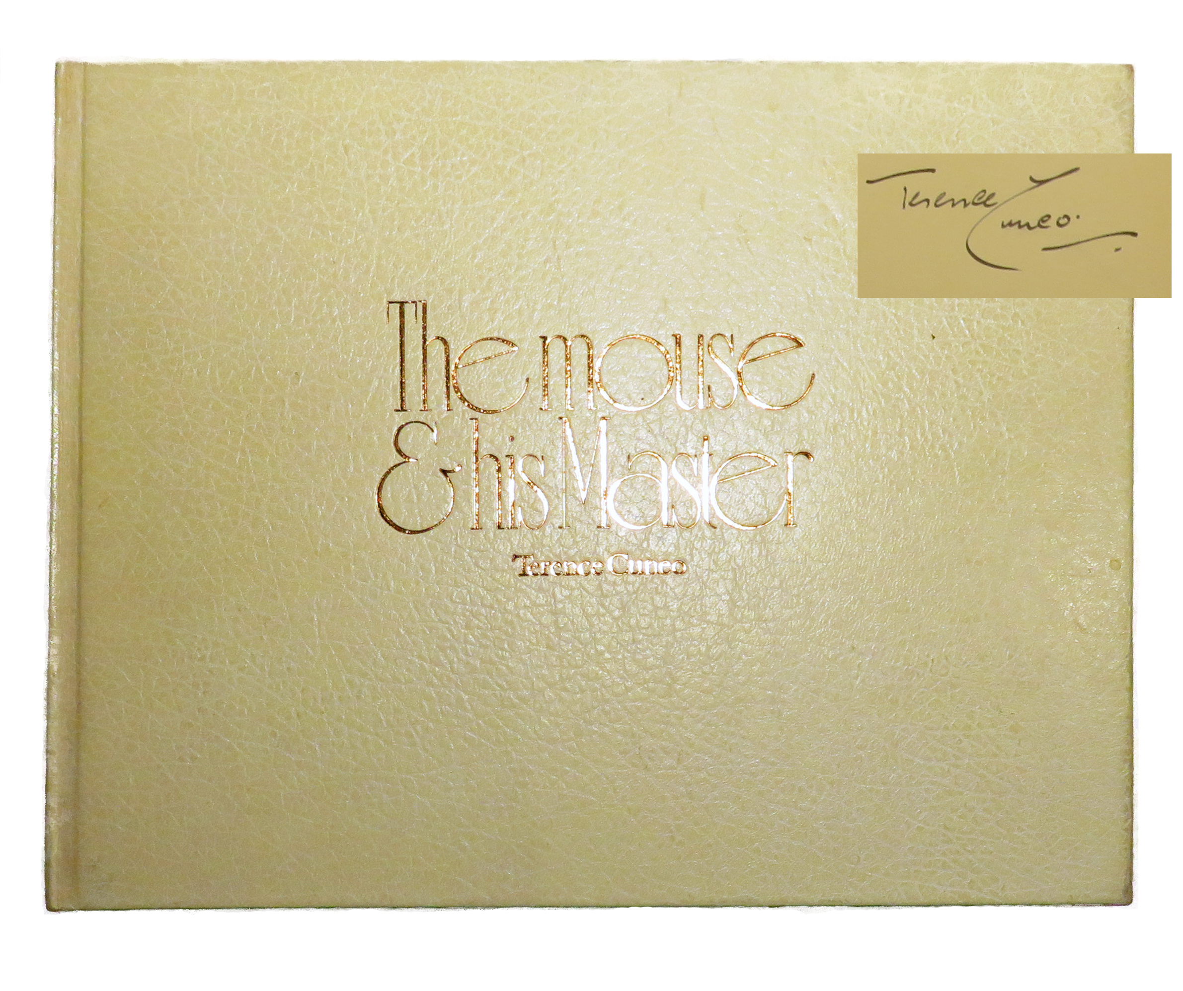 The Mouse & His Master. The Life and Works of Terence Cuneo. Signed by Cuneo.