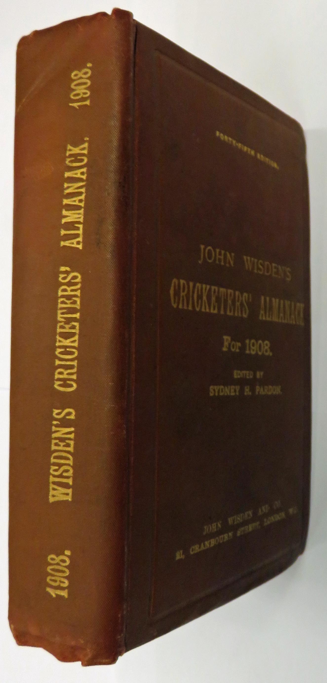 John Wisden's Cricketers' Almanack For 1908