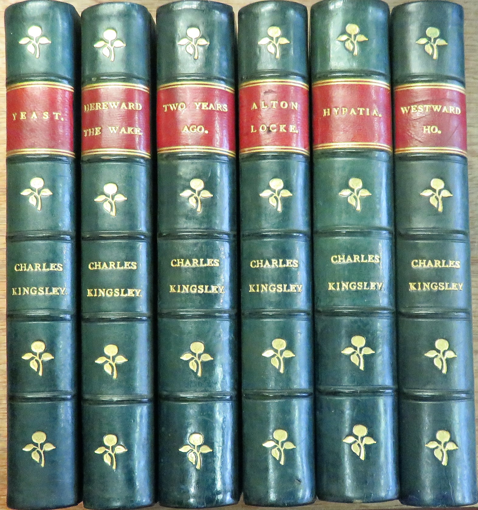 Run of Six Titles By Charles Kingsley