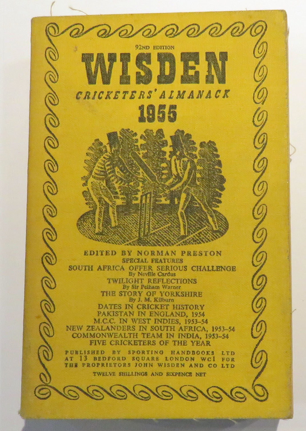 Wisden Cricketers' Almanack 1955