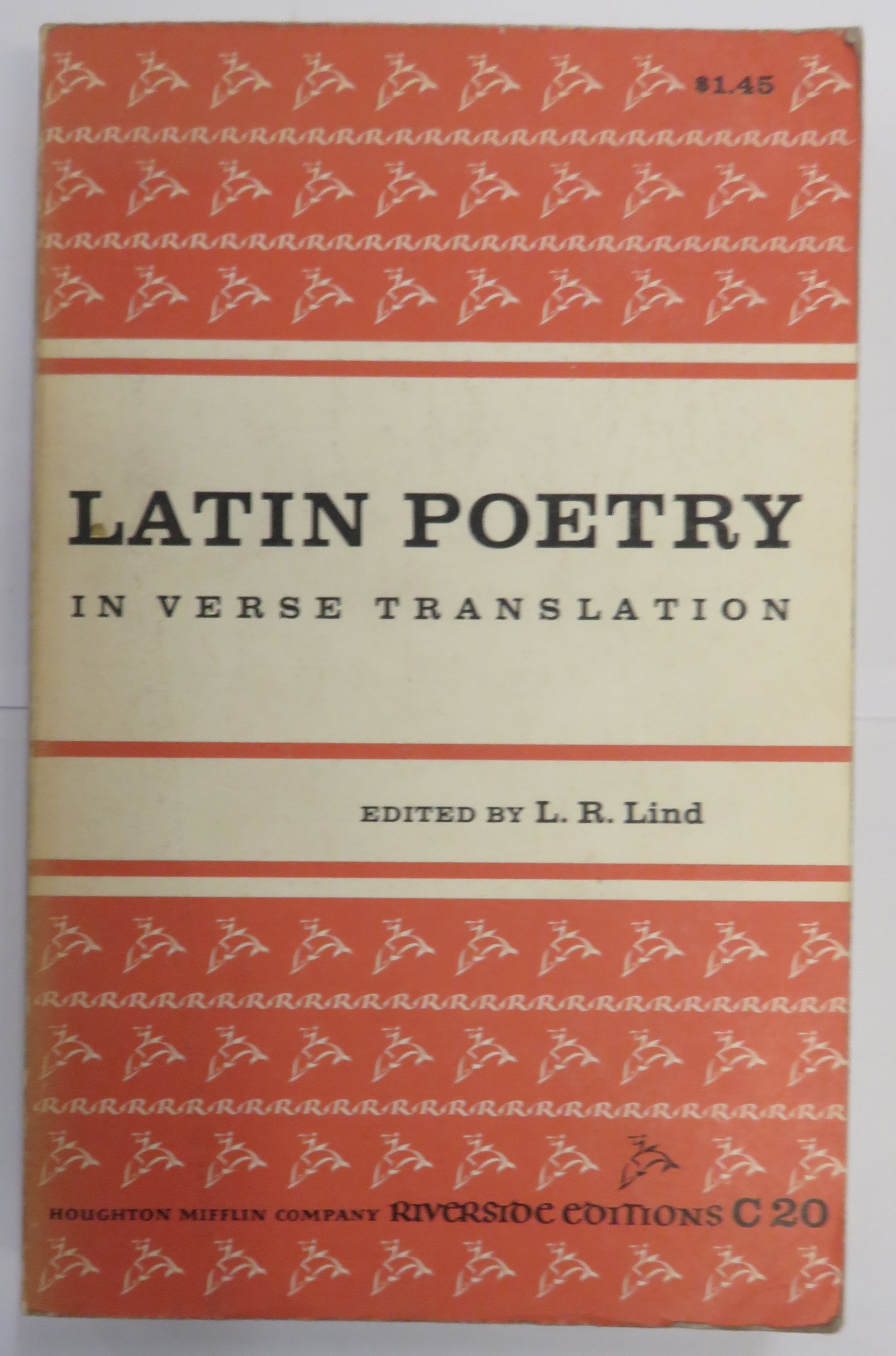 Latin Poetry in Verse Translation from the Beginnings to the Renaissance