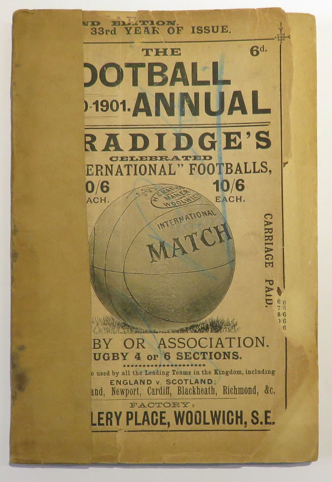 The Football Annual 1900-1901 