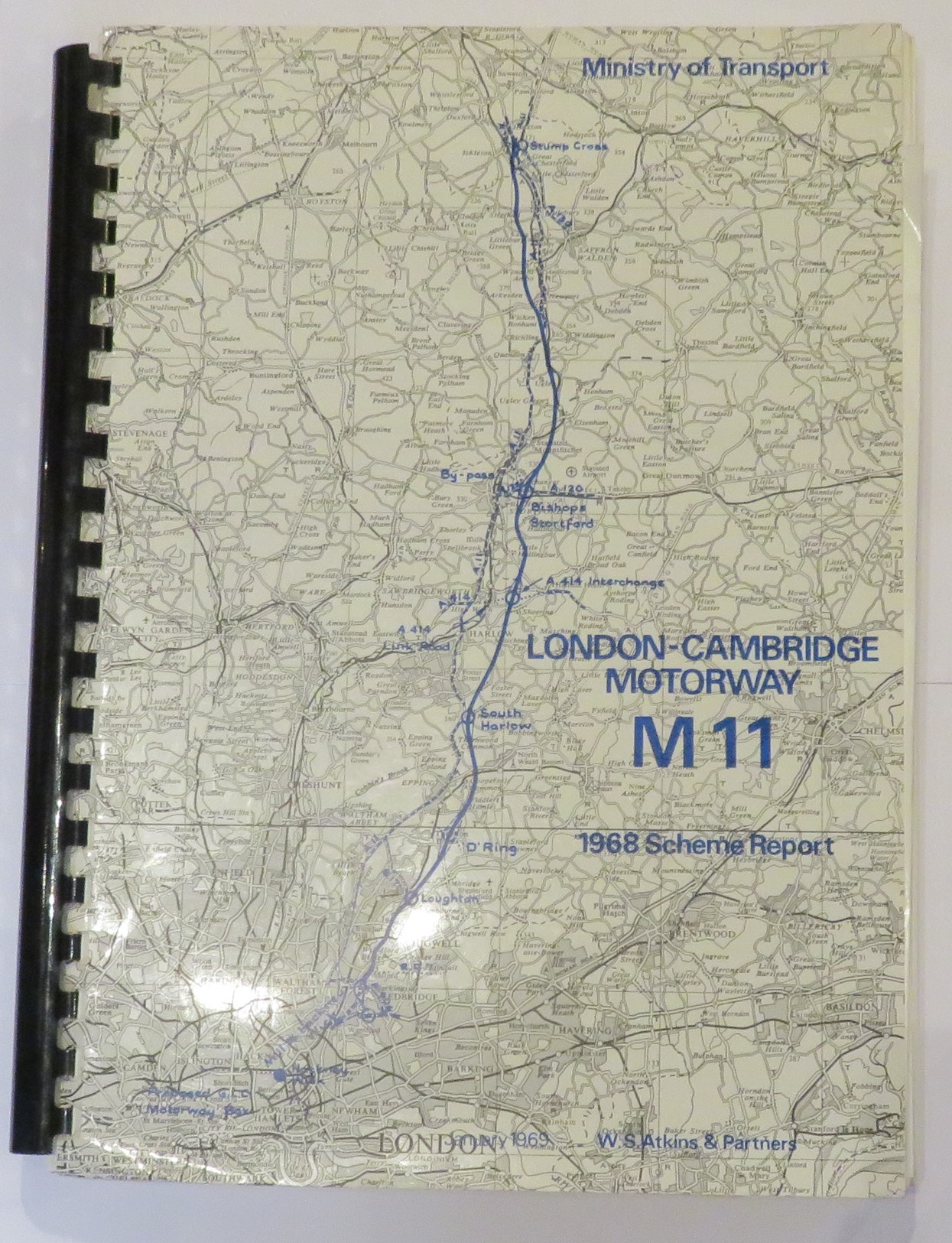 Londonâ€”Cambridge Motorway M11: 1968 Scheme Report