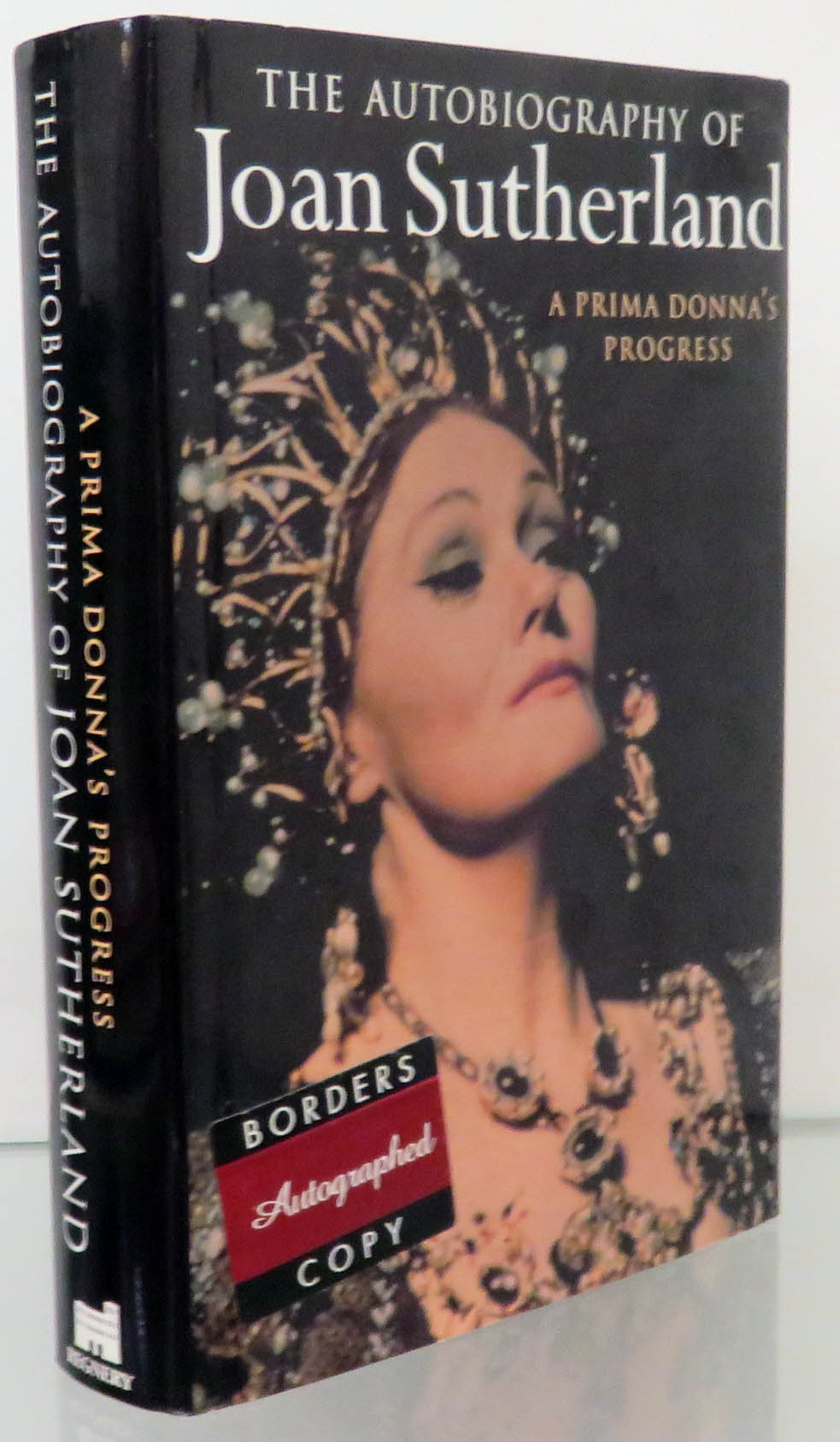 A Prima Donna's Progress The Autobiography of Joan Sutherland Signed First Edition 
