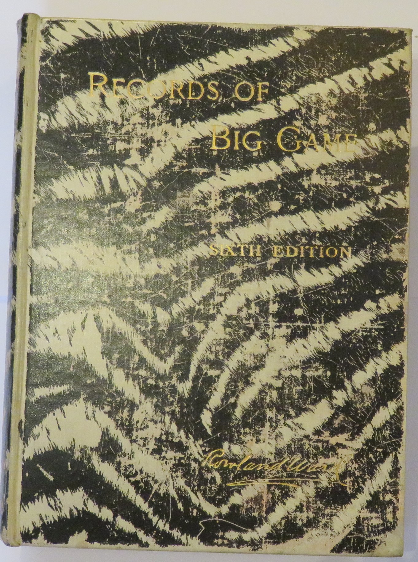Records of Big Game Sixth Edition
