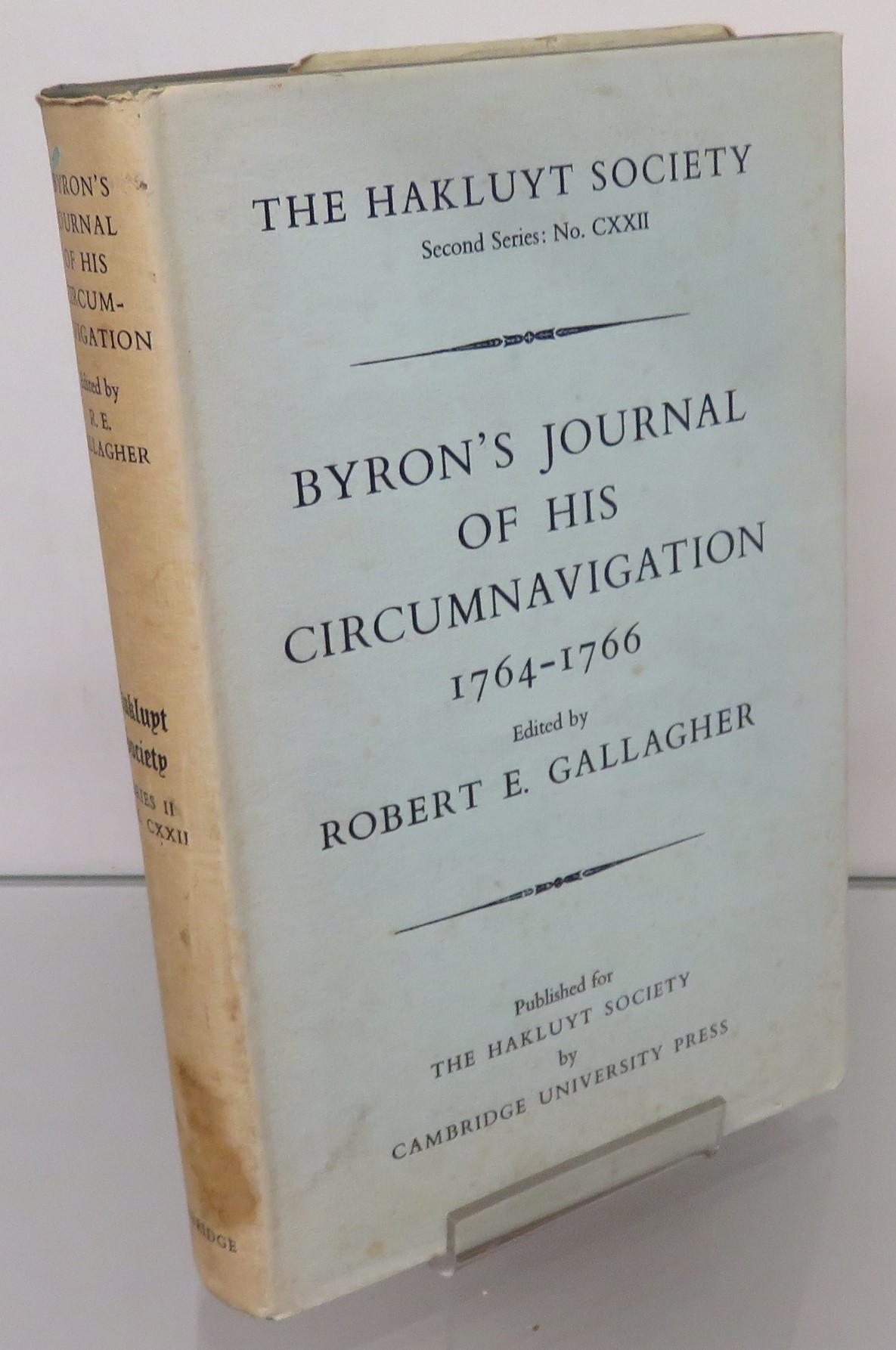 Byron's Journal of his Circumnavigation 1764-1766