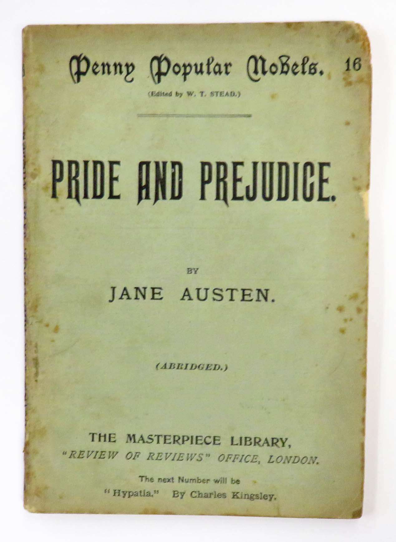 Pride and Prejudice 1896