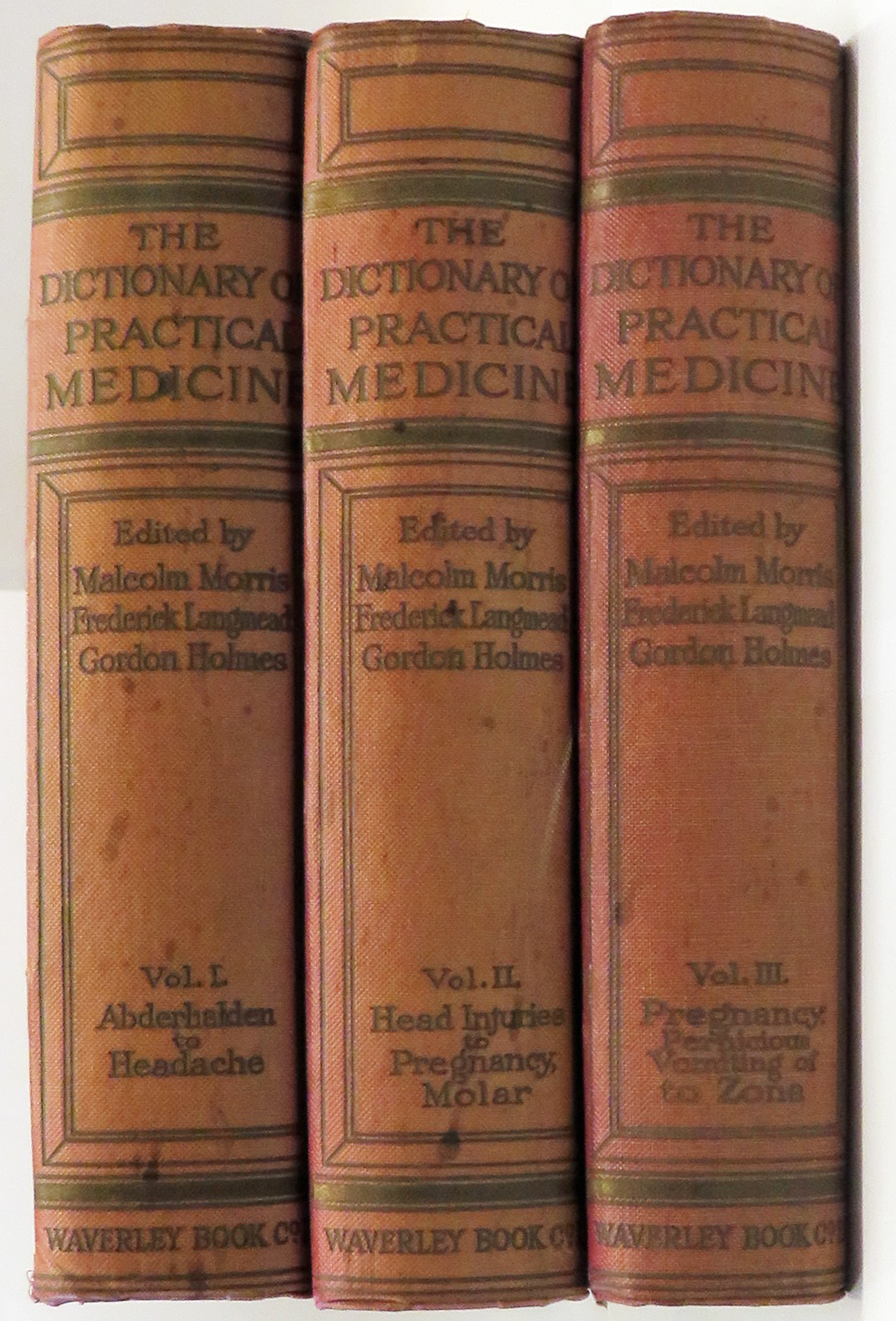 The Dictionary of Practical Medicine in three volumes