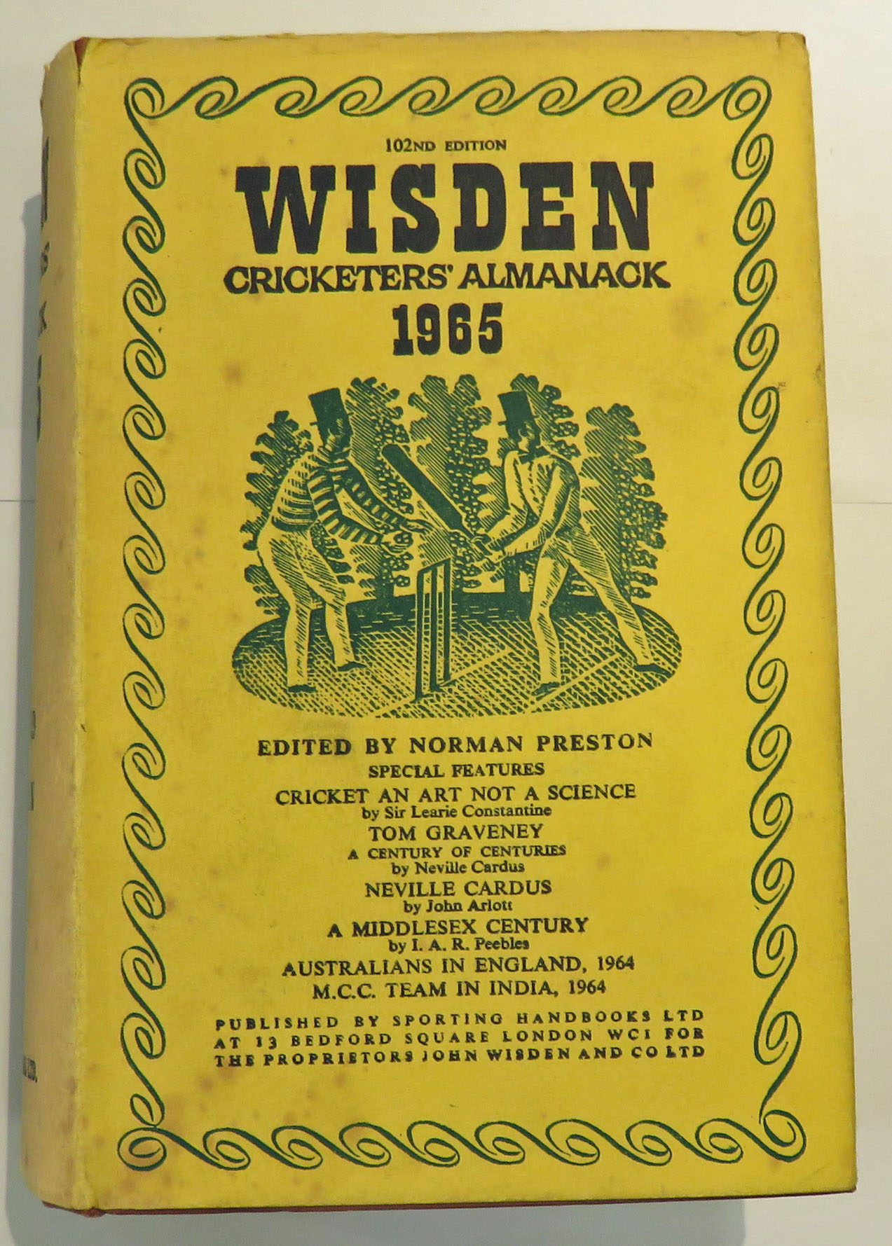 Wisden Cricketers' Almanack 1965