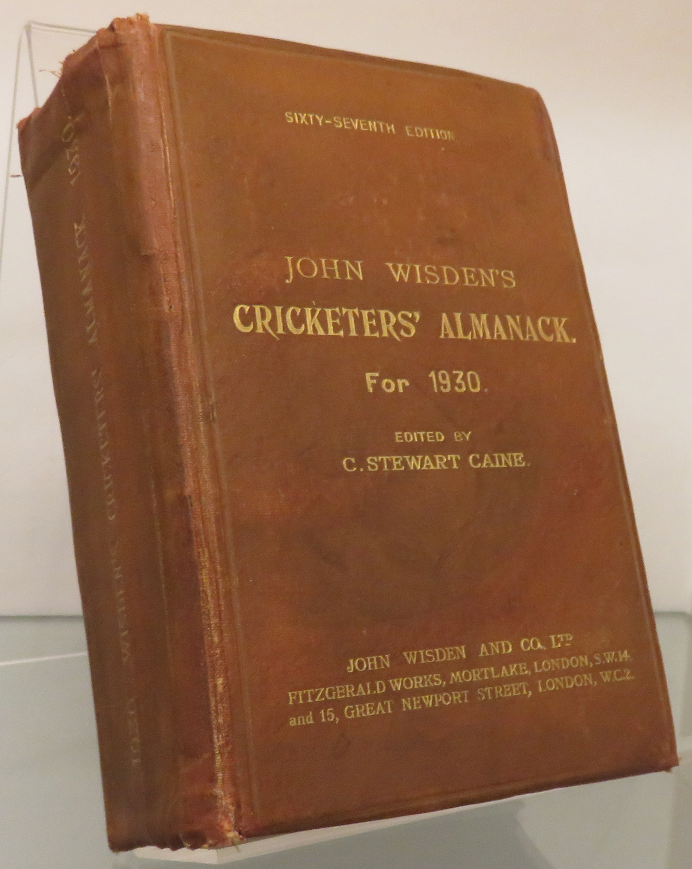 John Wisden's Cricketers' Almanack for 1930