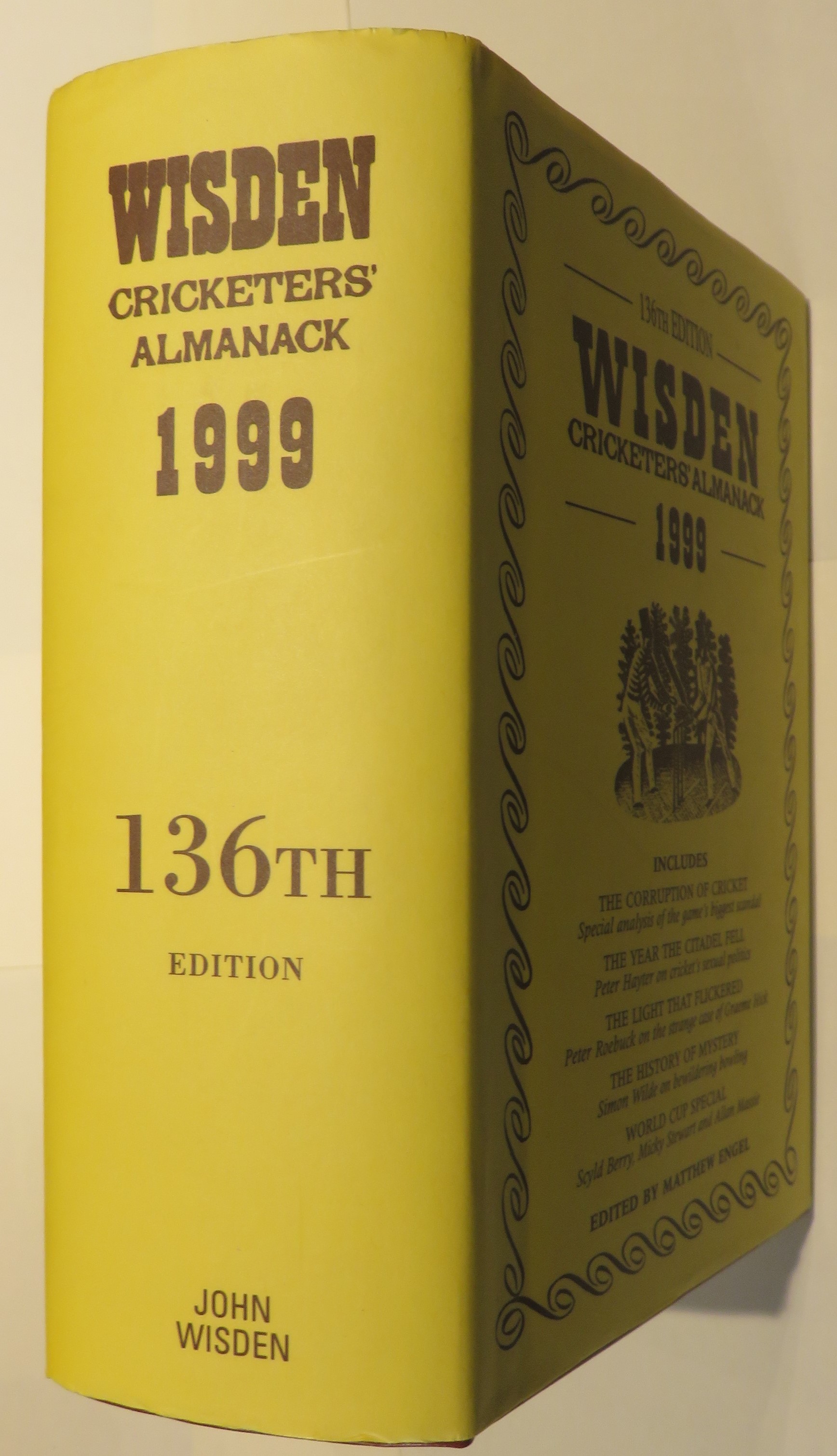 Wisden Cricketers' Almanack for the year 1999