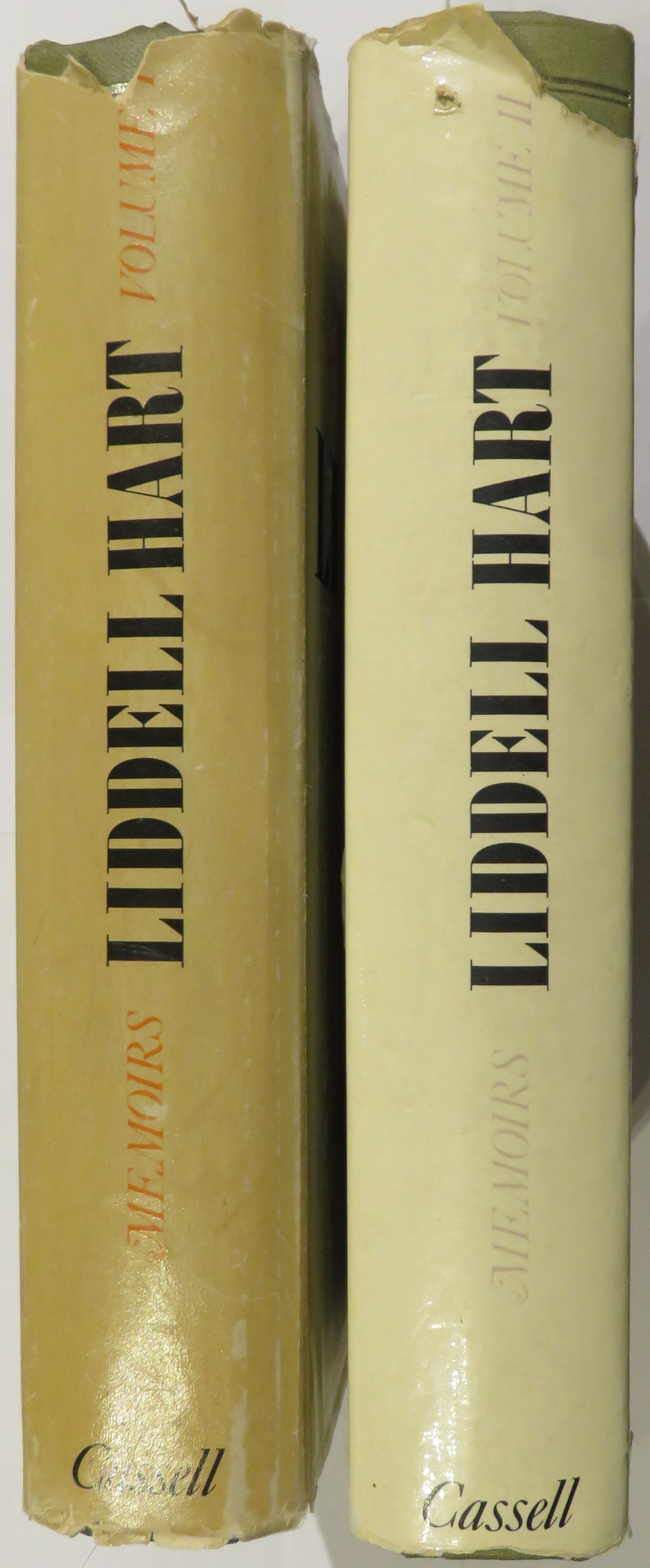 The Liddell Hart Memoirs (TWO VOLUMES)