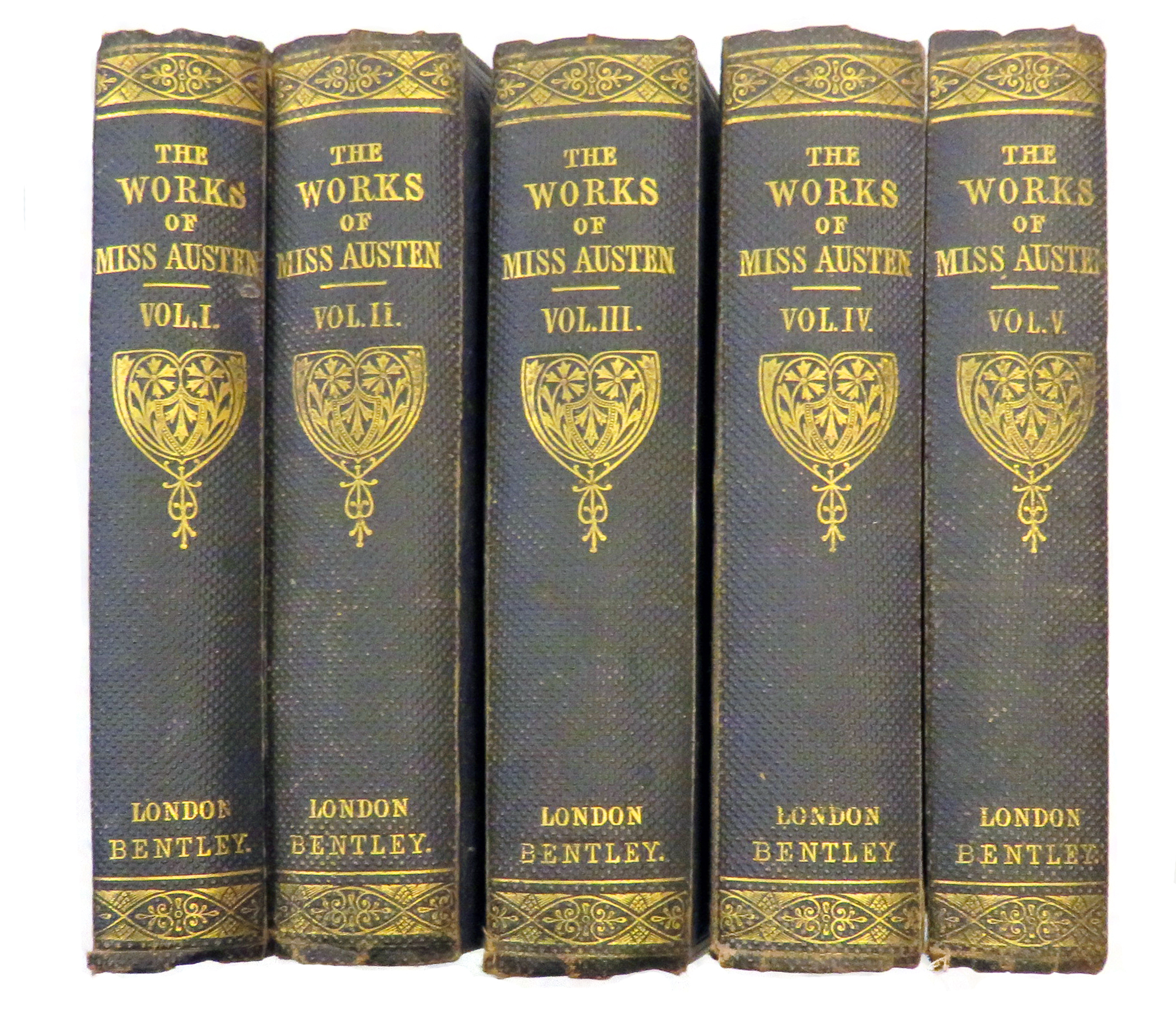 The Works of Miss Austen in Five Complete Volumes