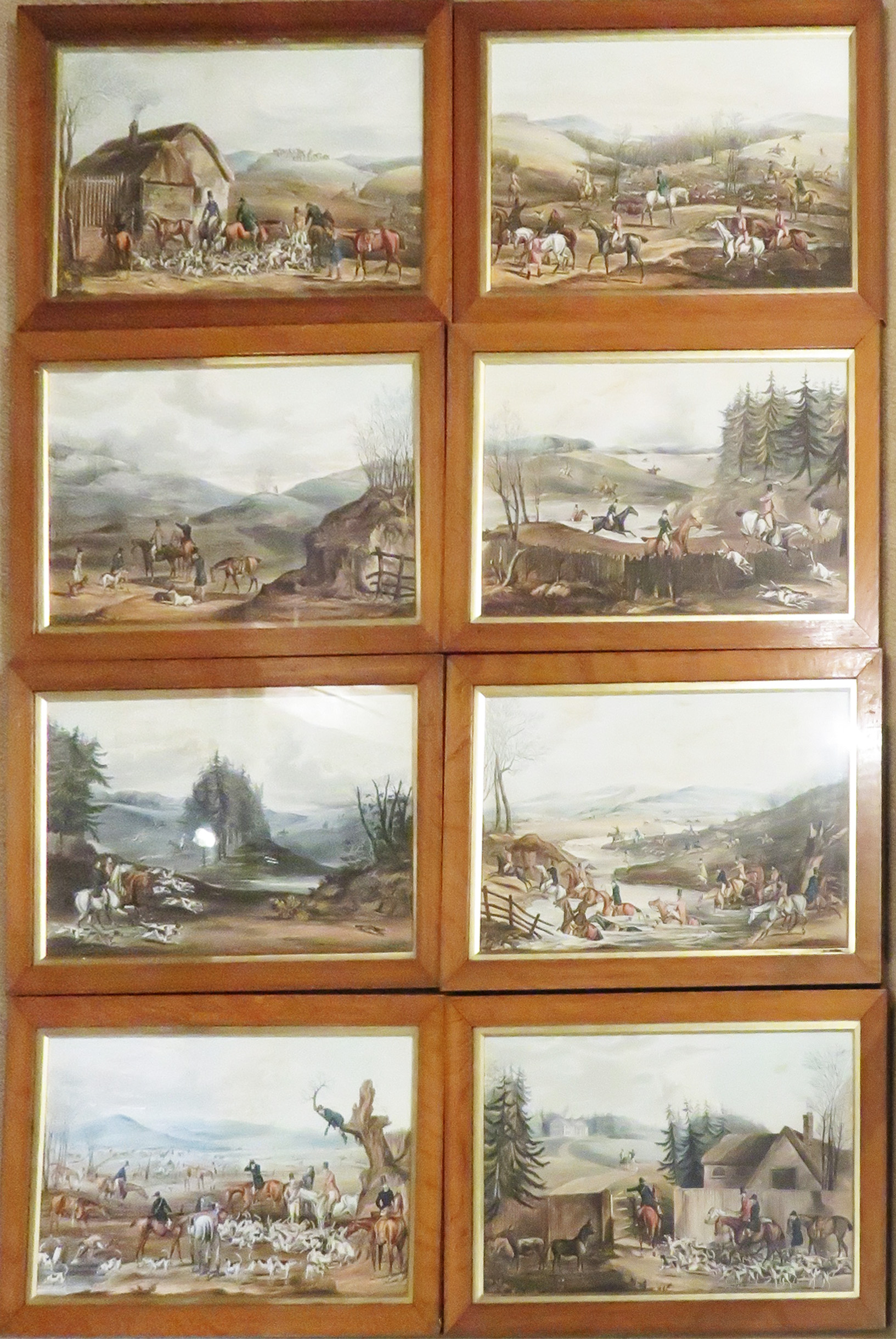 The Beaufort Hunt - A Series of Eight Plates of Fox Hunting