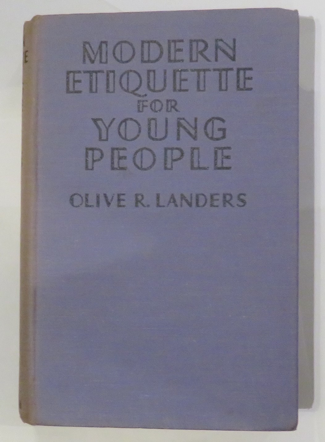 Modern Etiquette for Young People