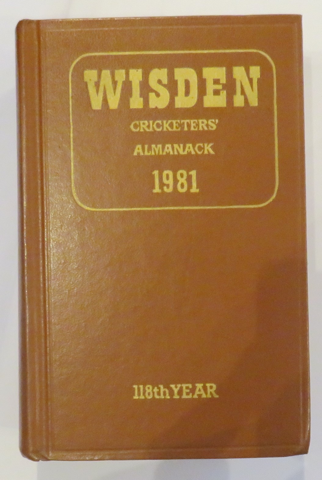 Wisden Cricketers' Almanack 1981