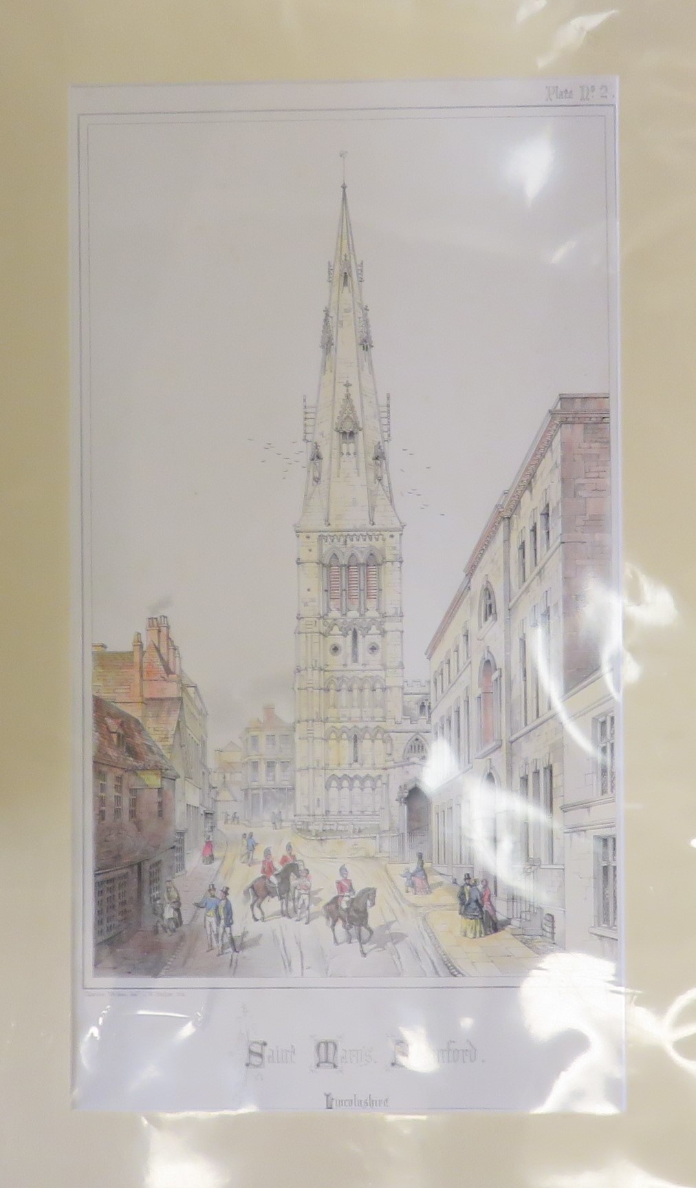 Original Plate of Saint Mary's Hill Stamford