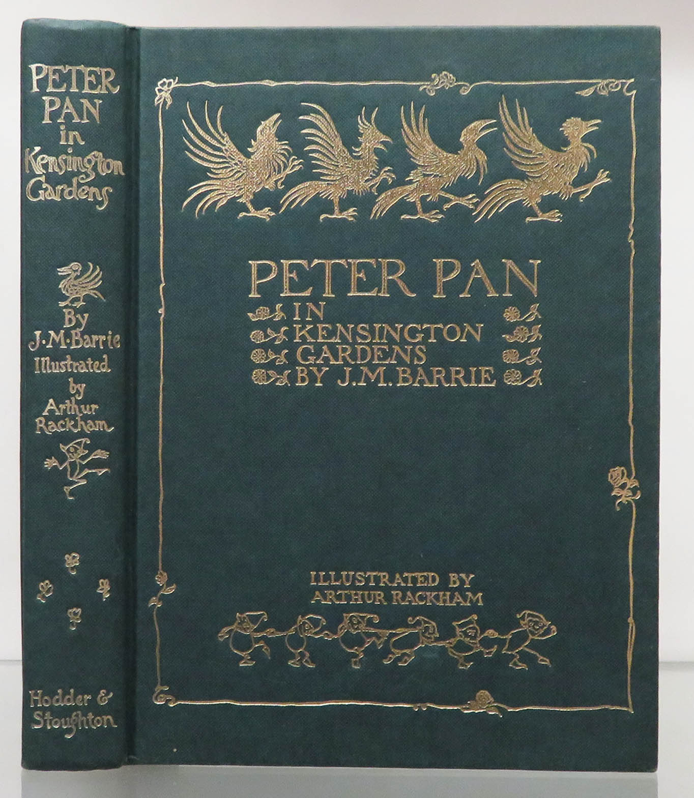Peter Pan In Kensington Gardens from The Little White Bird. Reprint  