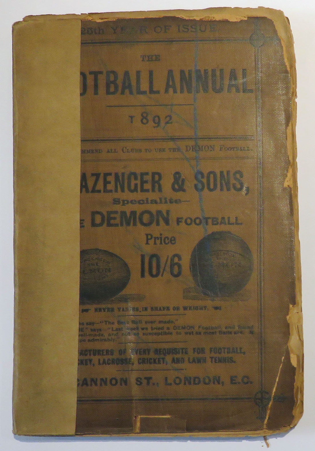 The Football Annual 1892