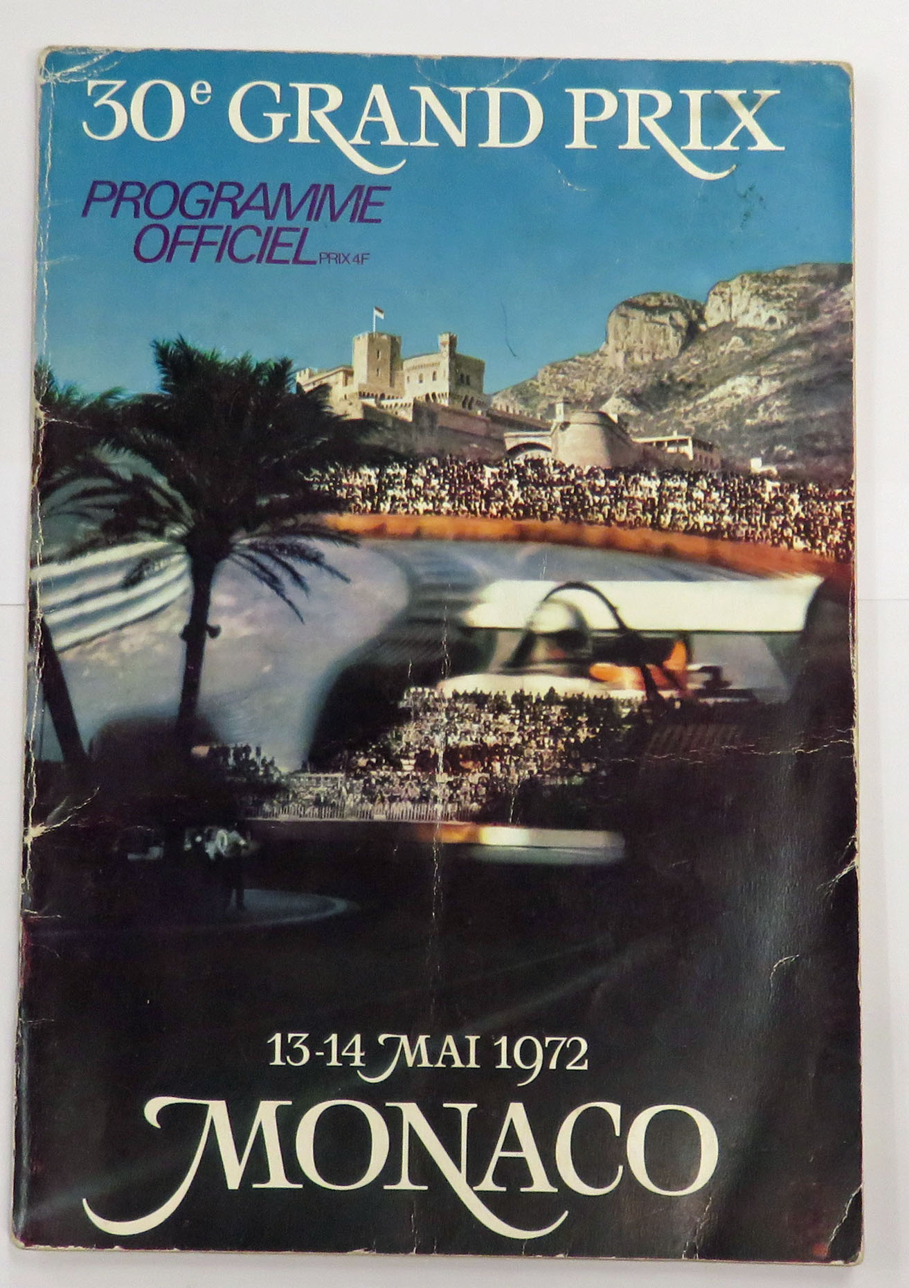 30e Grand Prix Automobile De Monaco 13-14 Mai 1972 Official Programme