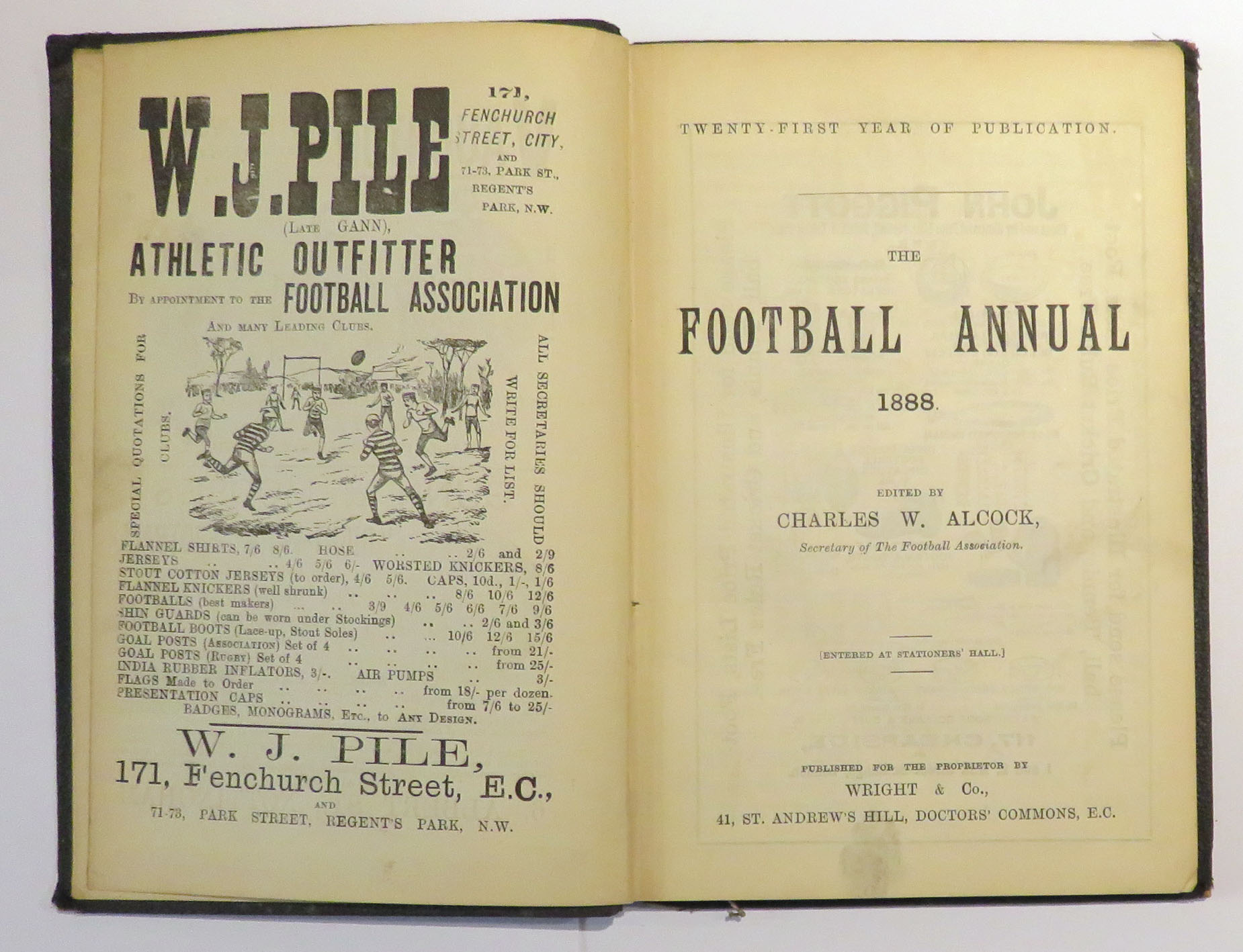 The Football Annual 1888
