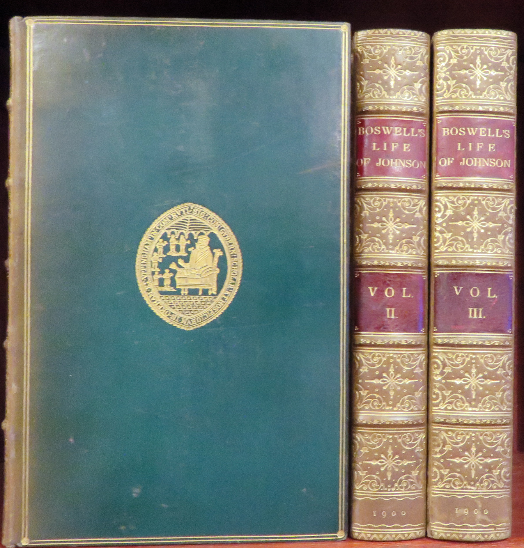 Library of English Classics The Life of Samuel Johnson In Three Volumes 