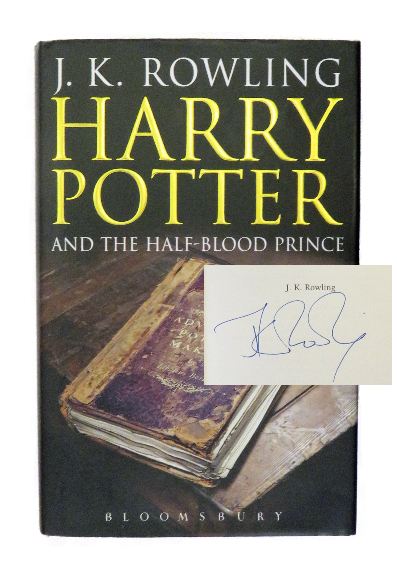 Harry Potter and the Half-Blood Prince SIGNED by JK Rowling, Jim Broadbent, Julia Walters and more
