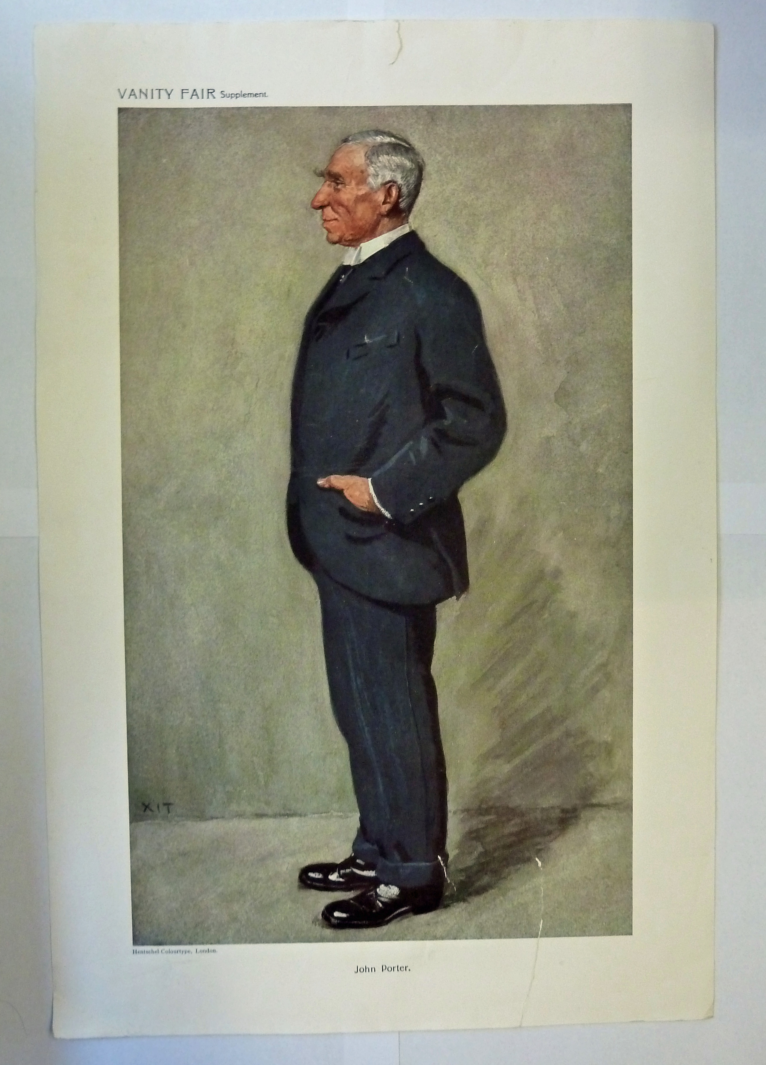 Original Vanity Fair Supplement John Porter 1910
