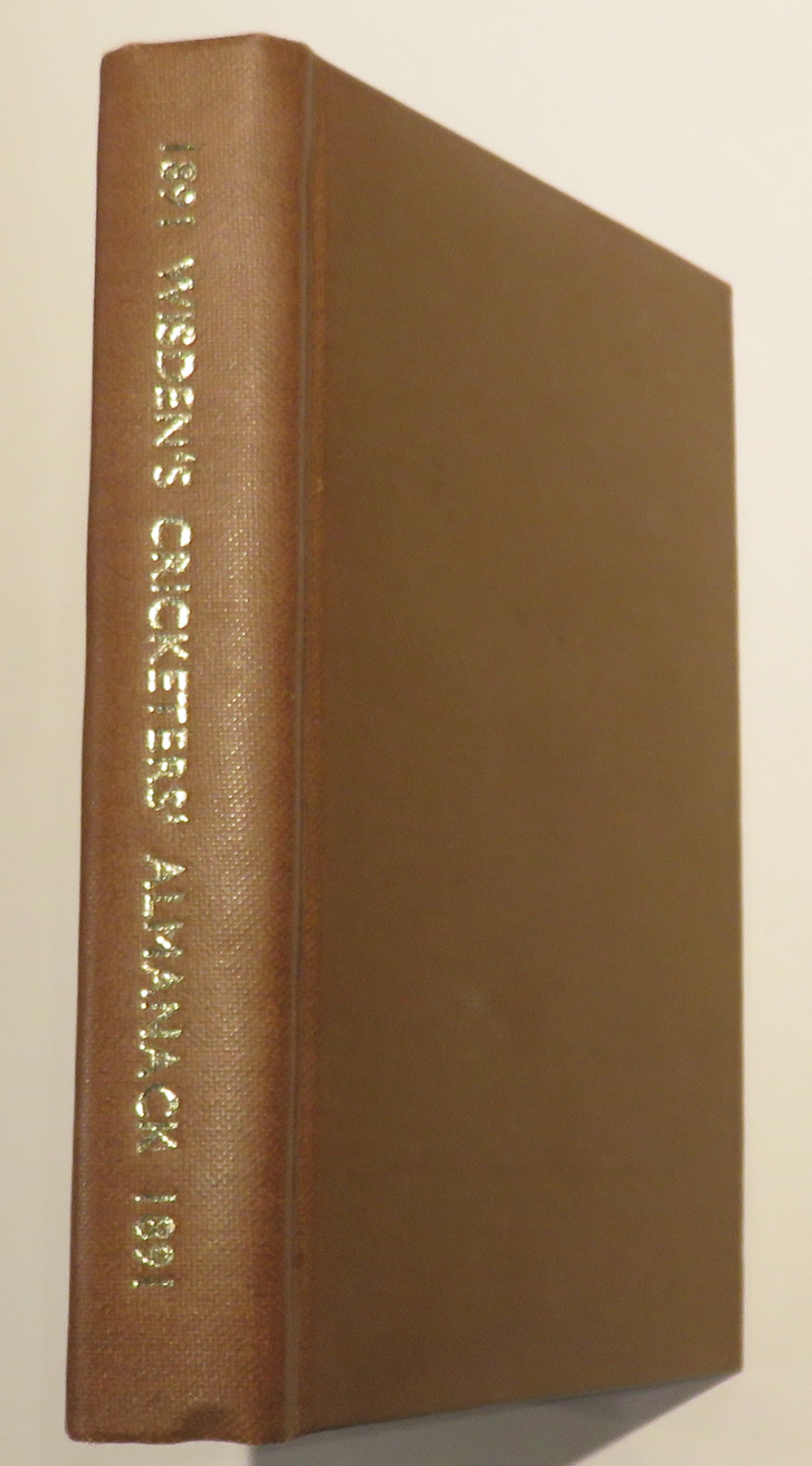 John Wisden's Cricketers' Almanack For 1891