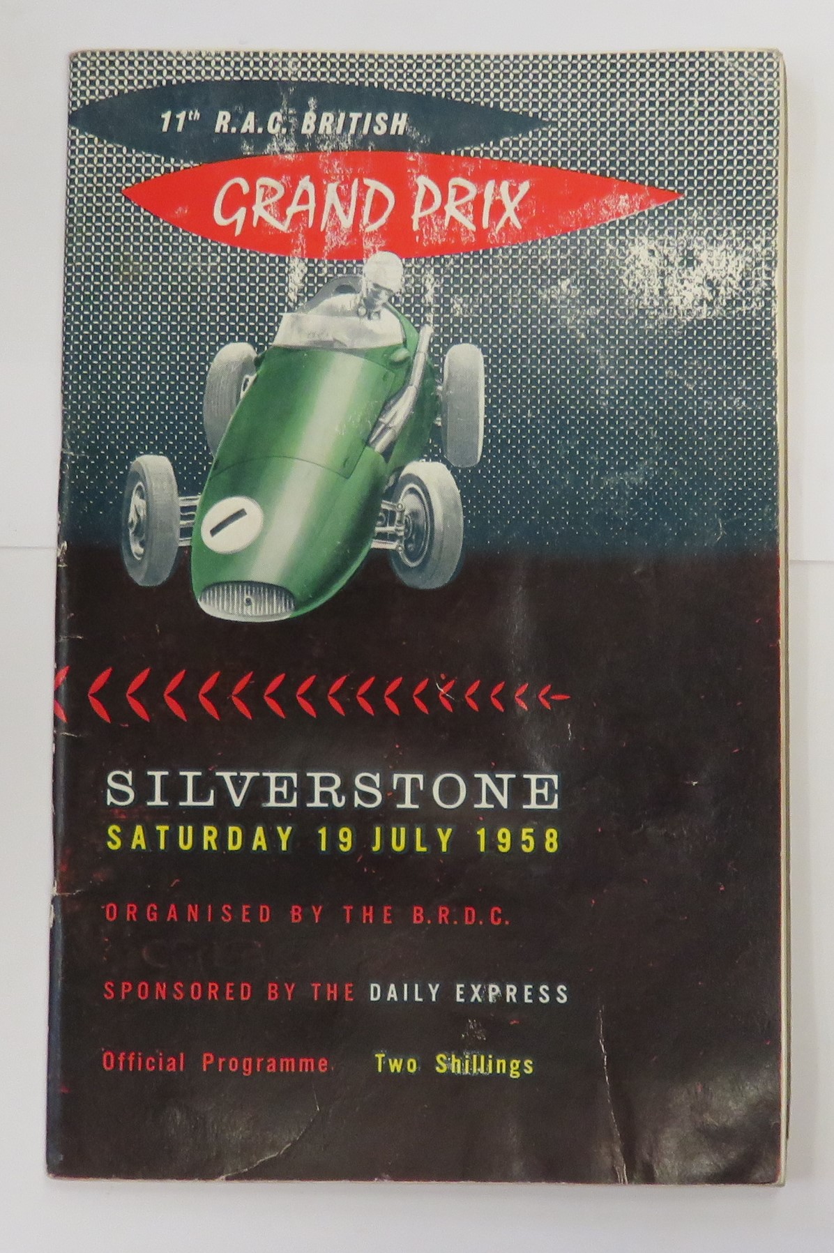 11th R.A.C. British Grand Prix Silverstone Saturday 19 July 1958