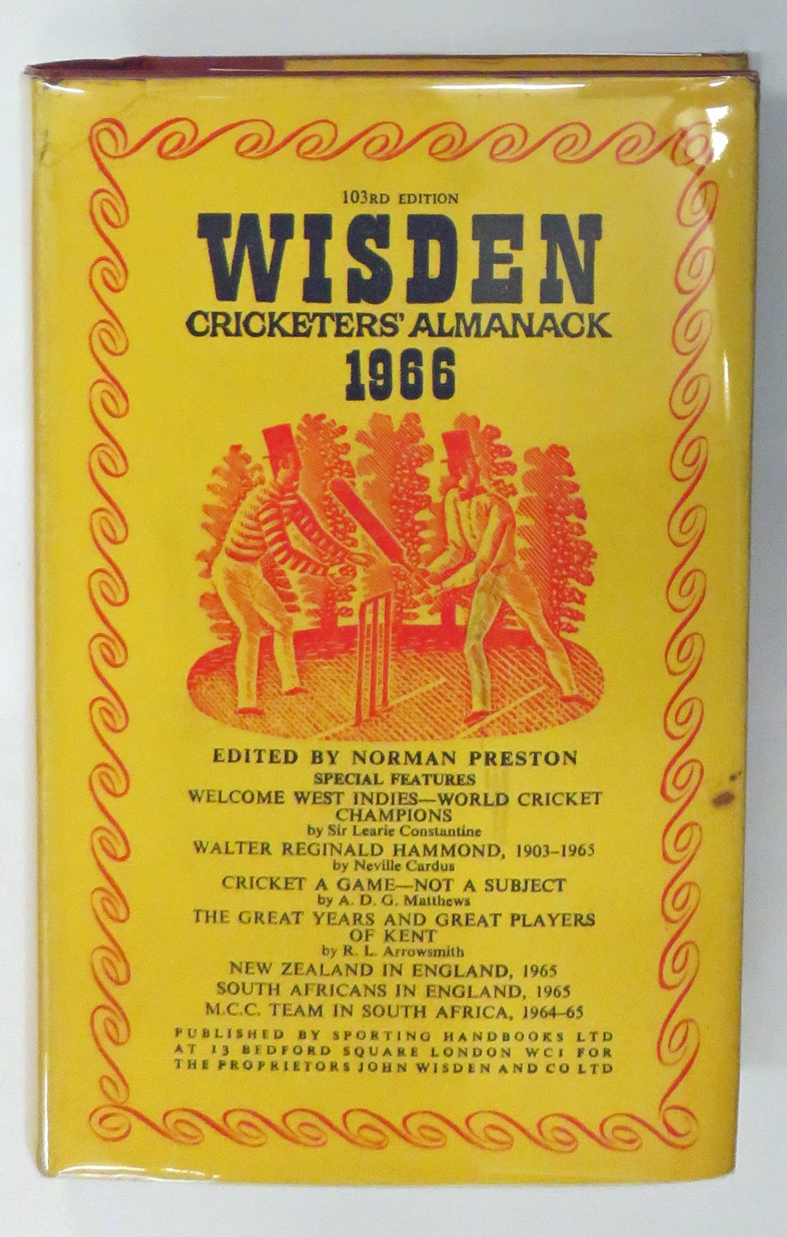 Wisden Cricketers' Almanack 1966