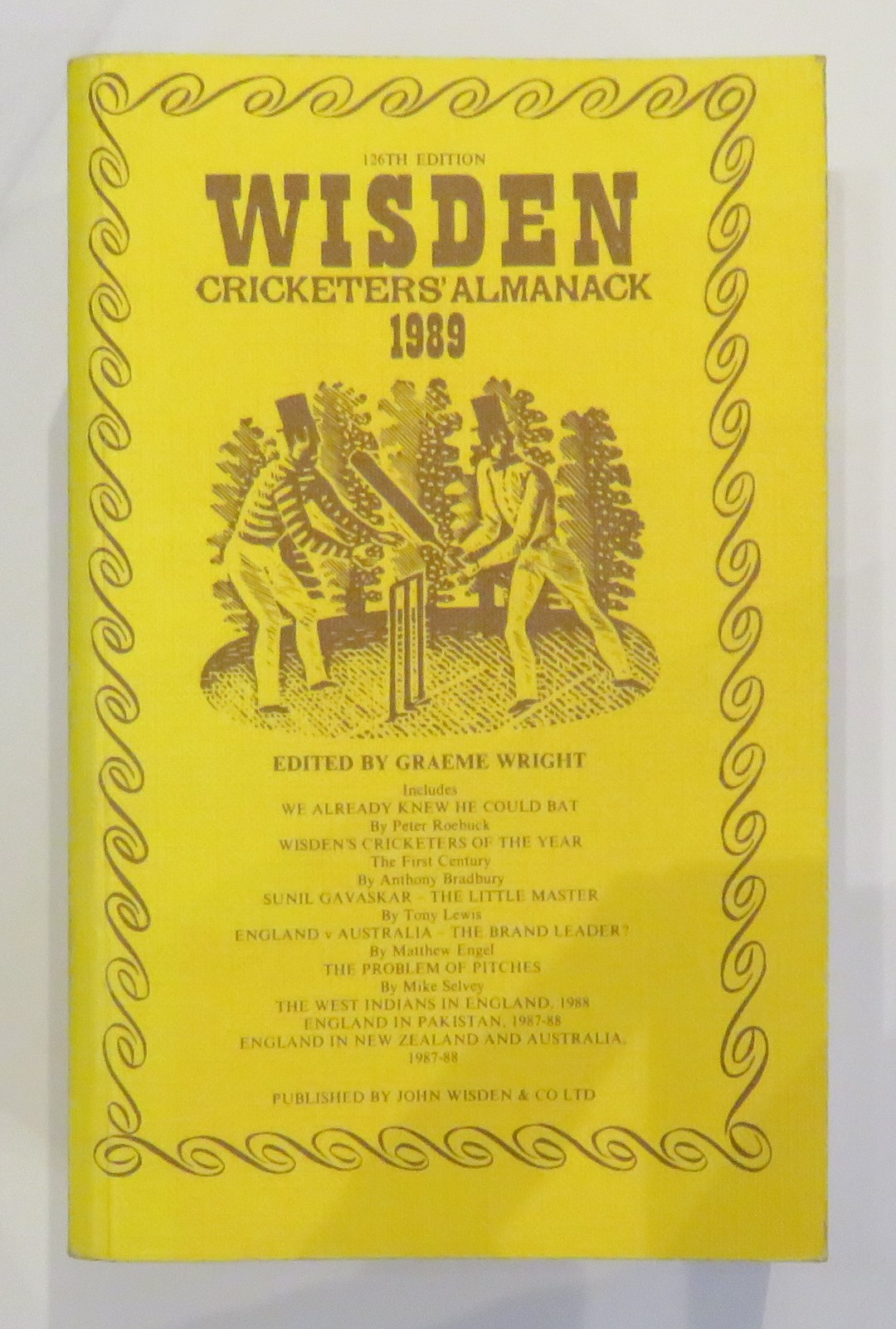 Wisden Cricketers' Almanack 1989