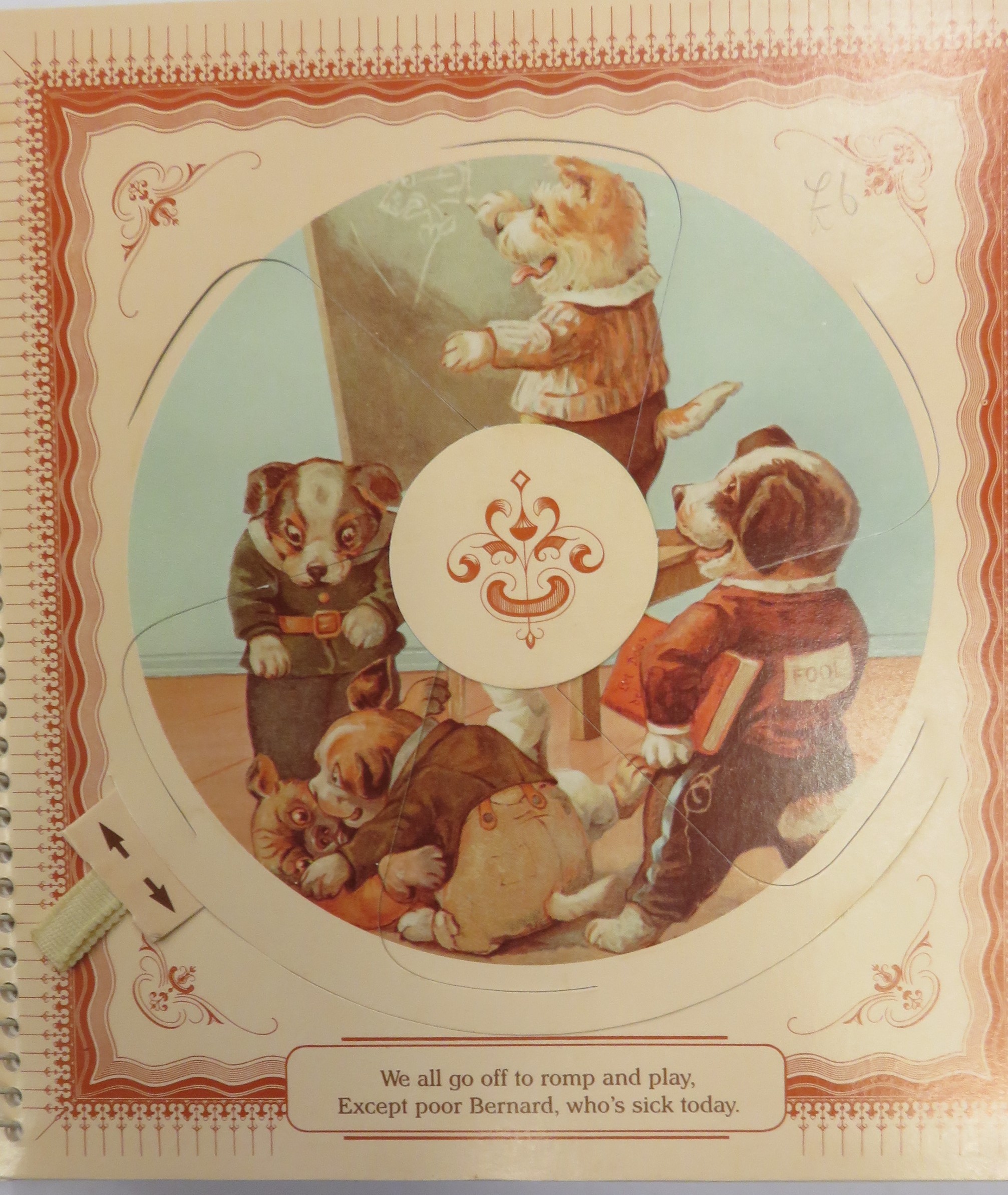 Happy Seasons  a 1990 Appointment Calendar with Antique Revolving Pictures