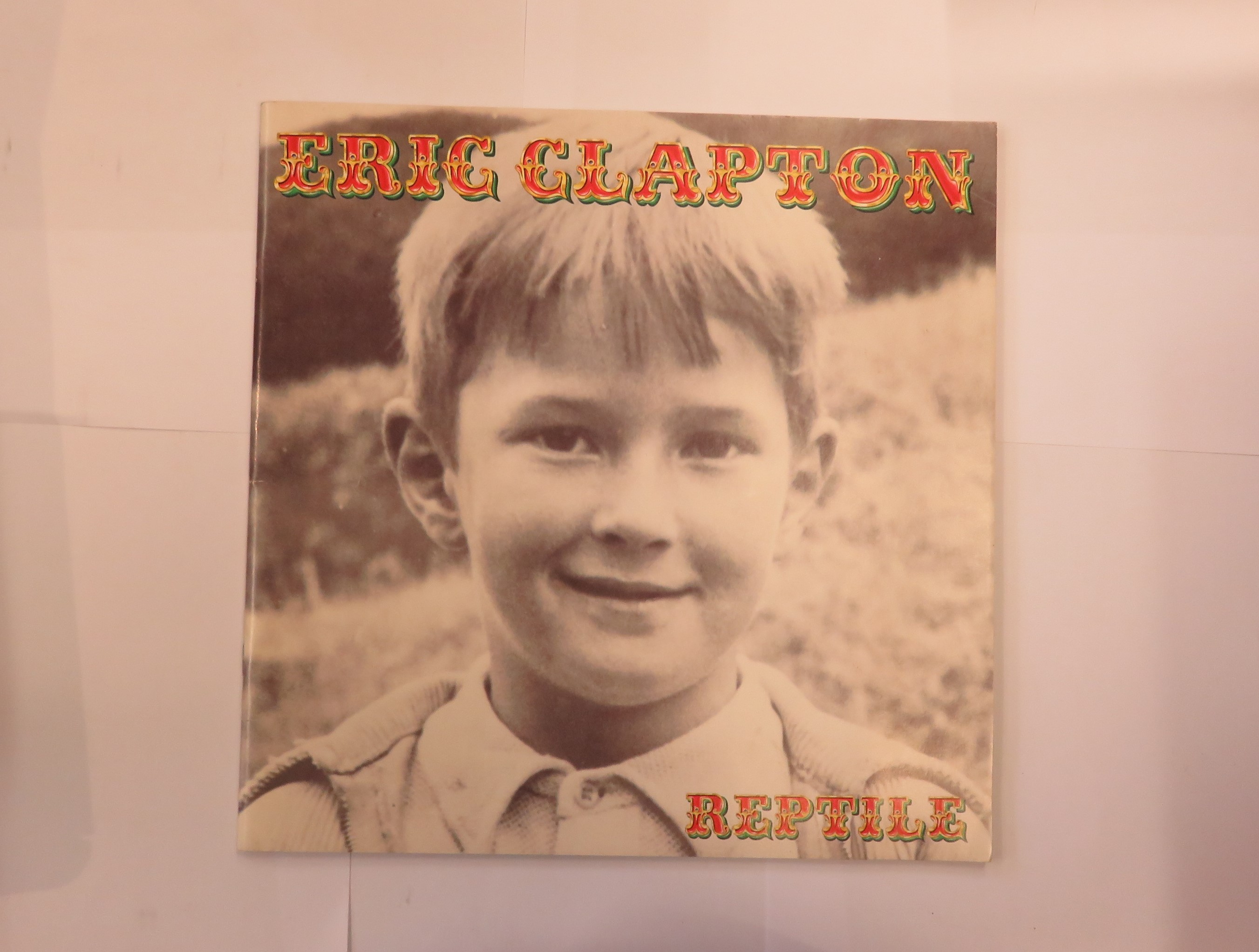 Reptile- Eric Clapton 2001 Tour Souvenir Book
