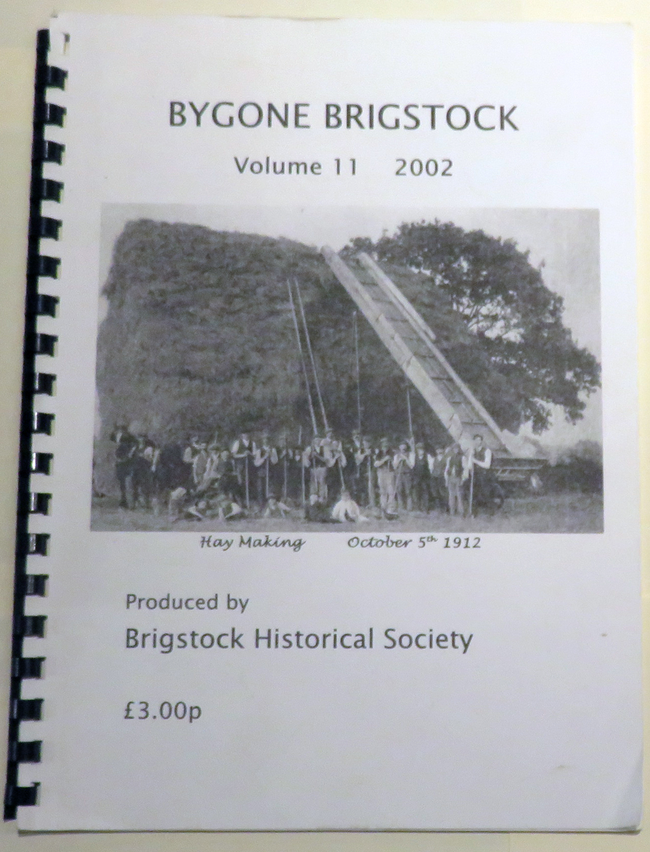 Bygone Brigstock Volume 11 2002