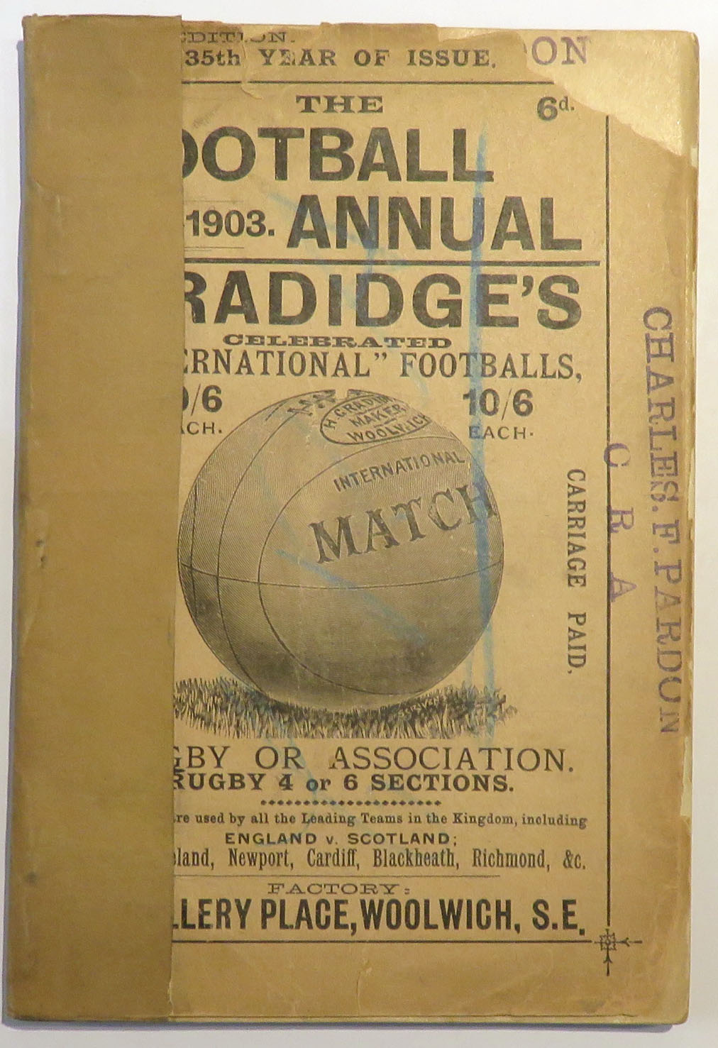 The Football Annual 1902-1903