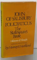 John of Salisbury Policraticus The Statesman's Book 