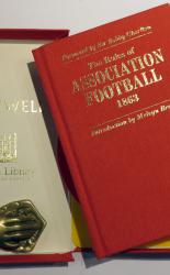 The Rules of Association Football 1863 Limited Edition Signed by Sir Bobby Charlton 