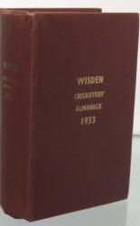 John Wisden's Cricketers' Almanack For 1933