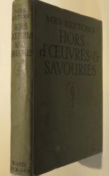 Mrs Beeton's Hors d'Oeuvres And Savouries