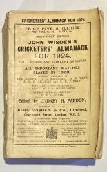 John Wisden's Cricketers' Almanack For 1924