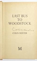 Last Bus to Woodstock - Signed First Edition with Signed Letter